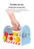 Children's DIY Wooden Tool Set: European-Style Role-Playing Nut and Screw Toy