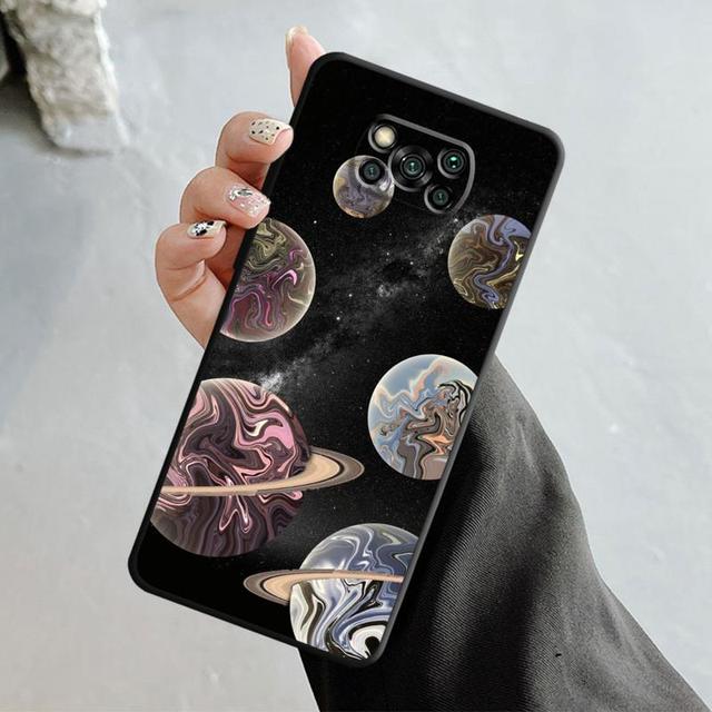 

Чехол Galaxy Celestial Body Love для Xiaomi Poco X3 Nfc X4pro X5 M3 для Mi 12 13 11 10 10t 8 Note10 Lite 11ultra 11t Pro F1 For Mi Note 10 Lite
