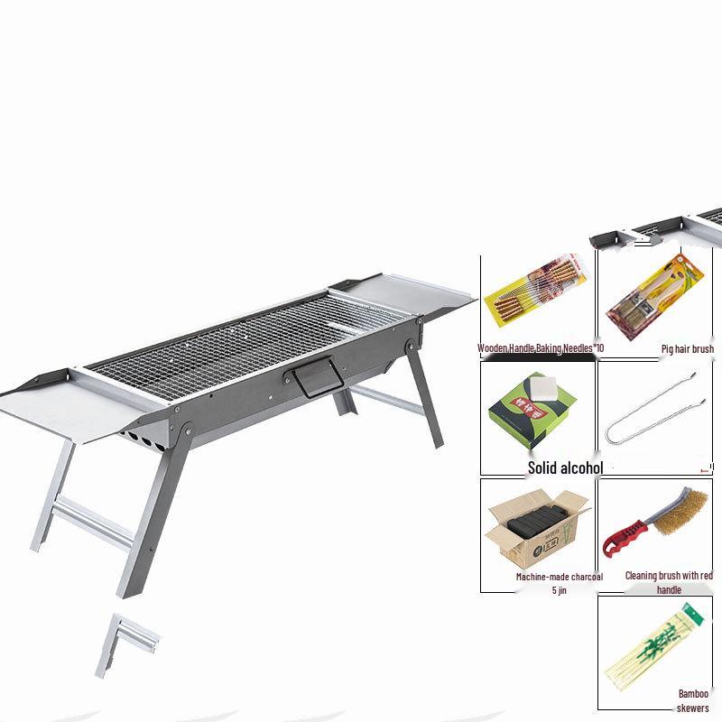 Outdoor Charcoal BBQ Grill