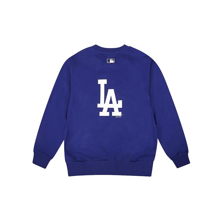 

New MLB Crew Neck Loose Fit Regular Sweatshirt Unisex Blue 31MTR1941-07U M