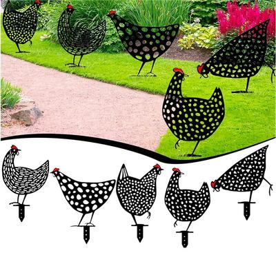 1 buc. Creativ Grădină Loc Cocoș Simulare Ornament Mic Decor Gazon Dop Grădină