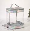 Waterproof PVC Holographic Makeup Bag Transparent Large Travel Toiletry Hand Storage Pouch, Makeup Organizer, Bag for Traveling