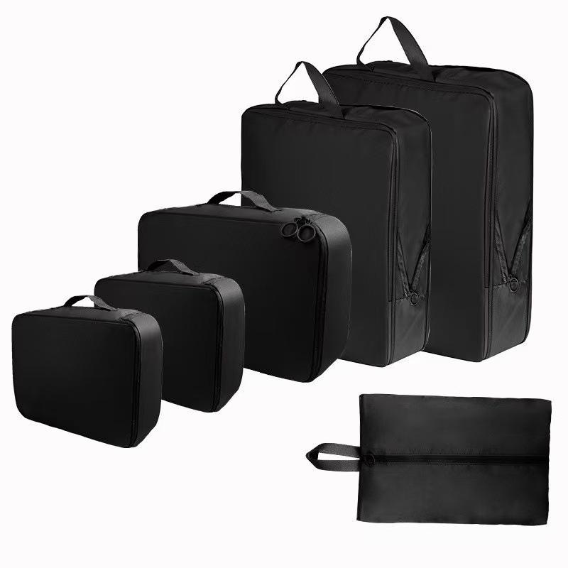 Portable Six-Piece Travel Storage Set: Large Capacity Suitcase Organizer