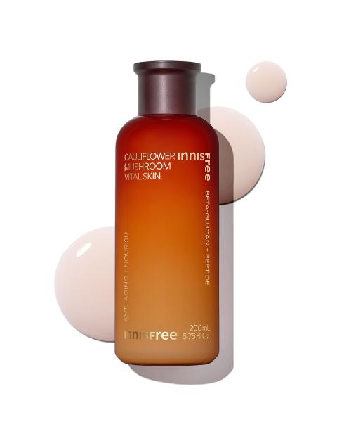 Innisfree Flower Mushroom Vital Skin 200mL FREE