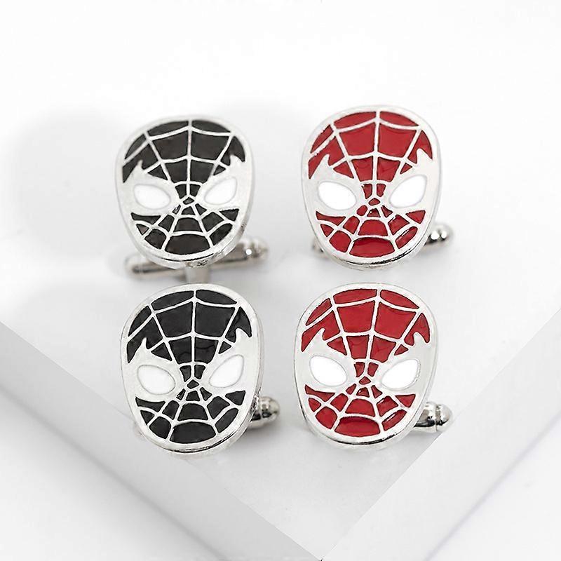 Spider Logo Cufflinks for Men's French-style Shirts, Alloy Accessories, FBA Alloy.
