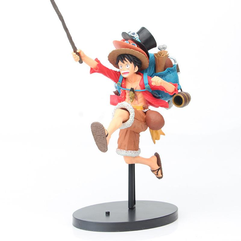 One Piece Running Brothers Pvc Figures Set 20cm High Detail Collectible Figurines