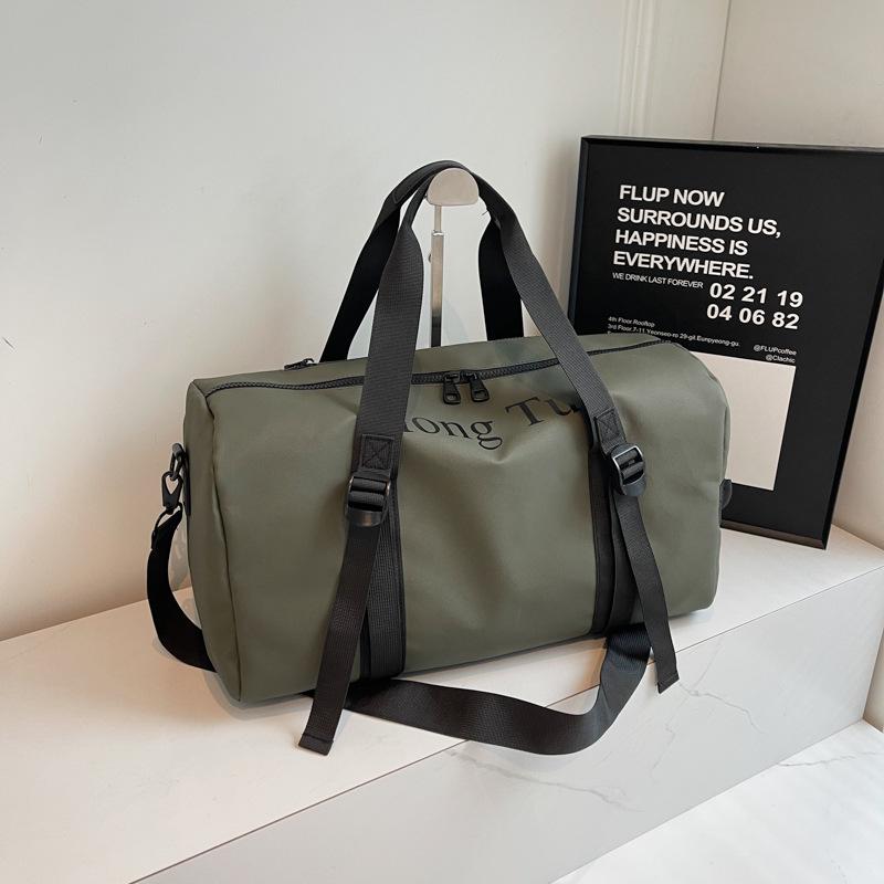 Fitness Bag, Clothes Storage Bag, Duffel Bag, Waterproof Short-distance Luggage Bag, Shoulder Bag, Portable Short-distance Travel Bag.