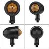 Motorcycle Turn Signal Light Universal 12V 10mm For Chopper Cafe Racer Moto Indicator Lamp Retro Scooters Metal Turn Signal Lamp
