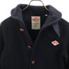 Danton made in Japan Wool Mossa Long coat 36 Navy Women Used