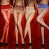 1 Ladies Oil Shiny See Through Smooth Pantyhose Silky Touch Transparent Breathable High Waist Tights For Women Party Clubwear