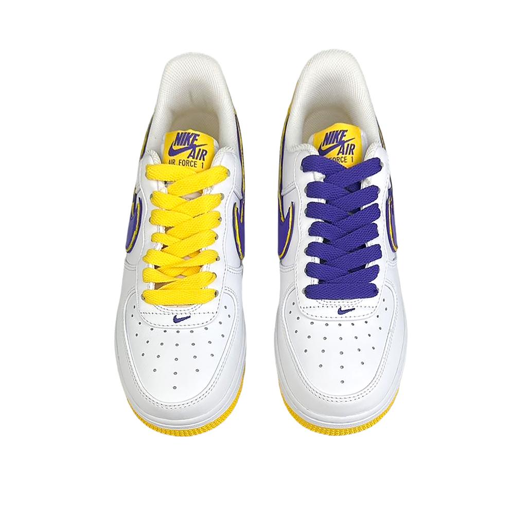 Kobe Bryant x Nike Air Force 1 Slip Resistant Low top Skateboard Shoes Men's Purple FZ1151-100(Team40-24)
