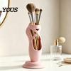 Storage for Cosmetics Tools 3D Printed Ballet Shoe Pen Holder, Decorative Desktop Organizer Stationery Cute Art Supplies, Creative Makeup Brush Holder