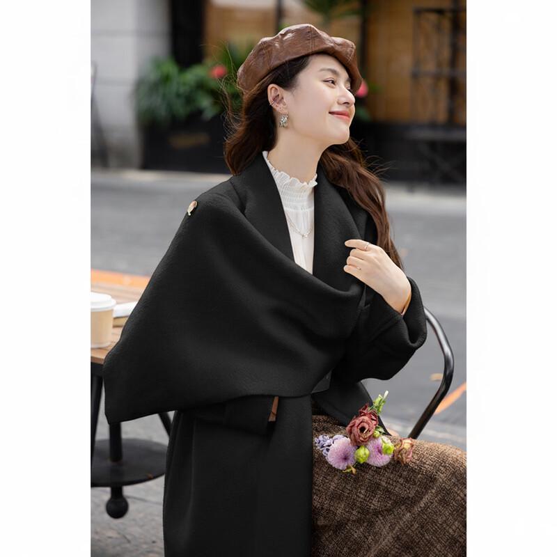 

ITISF4 Chic Irregular Lapel Top One Size