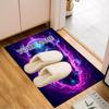 1PC Custom Name Electric Skull Artwork Theme Floor Mat Ideal for Living Room, Game Rooms, Office, Bedroom,Floor Mat Playful Design167