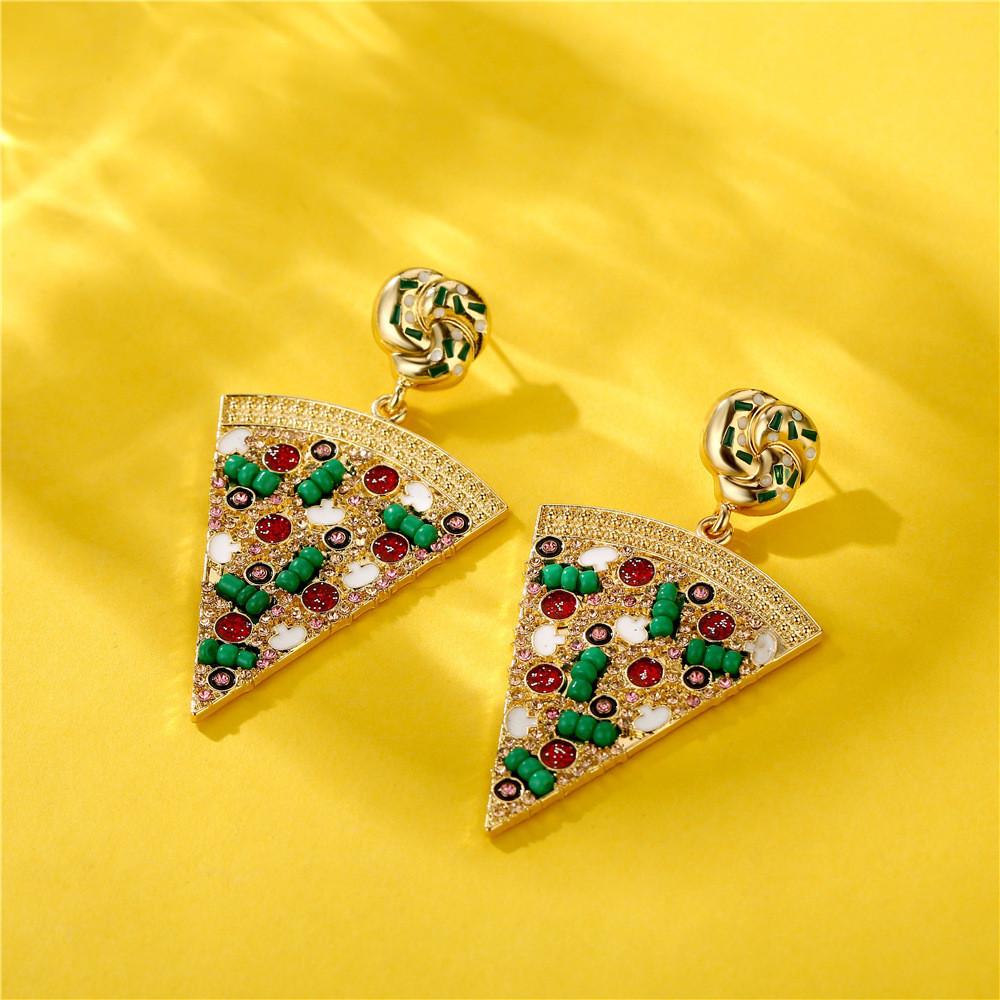 Modern Alloy Geometric Earrings For Women Fashionable Summer Jewelry
