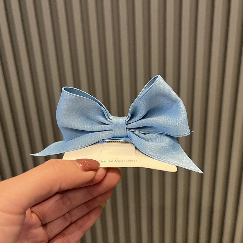 Spring & Summer Bow Hair Clips: Cute Princess Headdress for Girls