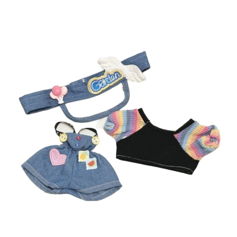 Princess Dress Stuffed Doll Plush Suit Toy Accessories Doll Lolita Dress  Children Gift