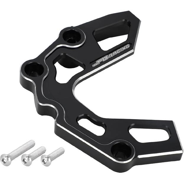 JFG RACING Dirt Bike Front Sprocket Guard Aluminum Protector for KLX110/110L 2002-2024, DR-Z 110 2003-2006, CLASSIC GREEN