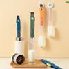 New 5 In1 Bottle Cup Lid Brush Sponge Multi-Function Cups Cover Brush Plastic Cleaner Tools Milk Bottle