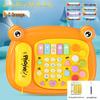 Téléphone et Piano Jouet Multifonctionnels pour Enfants avec Lumières et Musique pour l'Éducation Précoce