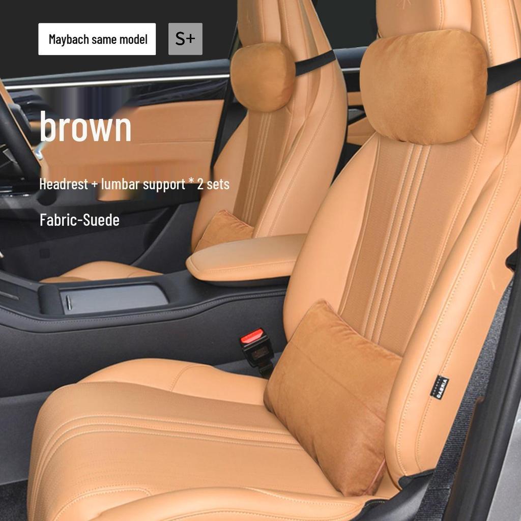 Compatible with Geely Galaxy L7: Headrests, lumbar pillows, seat cushions, neck pillows, and lumbar supports.