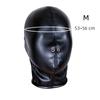 Sexy Leather Zipper Head Hood with Fetish Slave Bondage Mask Costume for Couples BDSM Cosplay Restraint Flirting Sex Toy