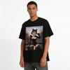 Cute Cat Girl Anime Print Top Casual Slim Fit Daily T-Shirt Unisex Cartoon Style Tee Pure Cotton T-shirt