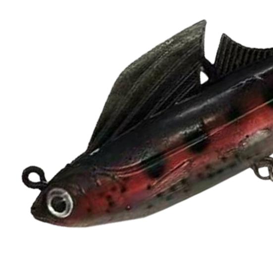 Bionic Bait Realistic Angling Soft Rubber Compact Fake Sea Sequins Baits for Fishing Ground