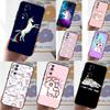 Cute Rainbow Unicorn Cover For Honor Magic 6 Pro 5 Lite 10 50 70 90 Honor X8b X9b X7 X8 X9 X6a X7a X8a X9a Case