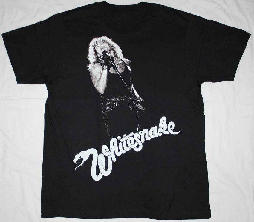 WHITESNAKE DAVID COVERDALE Черные Мужские S-234XL E501 Унисекс Футболка L