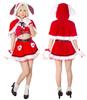 SugarWhip Love Cape Santa Cosplay Red [Clear Stone] Women's