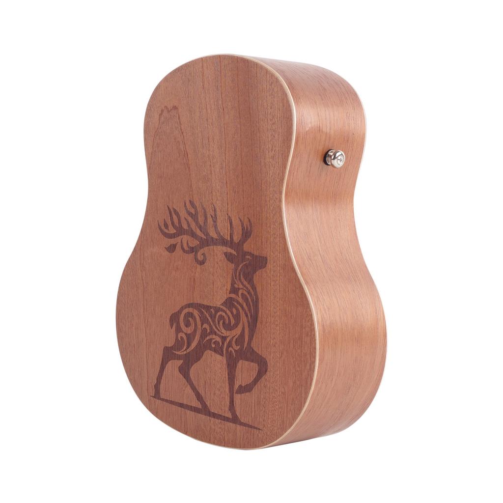 Light Weight Hand Drum Cajon Drum For Travel with Curved Molded Designs and Wood Bongos Cajon Drum with Warm Sounding