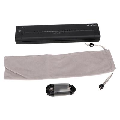 Mini Copiadora Térmica para Transfer de Tatuagem Padrões Claros Impressora de Transfer de Tatuagem com Bateria de 1200mAh