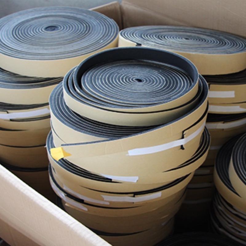 EPDM Neoprenová Samolepicí Páska Izolační Těsnění Dveře Okno Těsnění Polštářek 2 5mm 10mm x 10 15 20 25mm 30mm 40mm 50mm 2m Černá