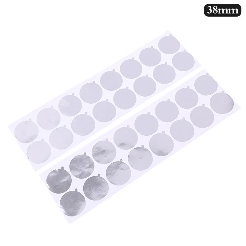 2Set 9mm/11mm/13mm/15mm/19mm22mm/32mm Aluminum Foil Sealing Sticker For Soft Tube Mouth Seal Adhesive Sticker Bottle Stopper