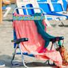 5Pcs Elastic Beach Chair Towel Bands Vibrant Tropical Print Bed Sheet Storage Straps Anti-Wind Holder for Pool & Home