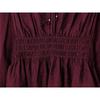 European American Style Pleated Women's Shirt - Autumn/Winter 2025 New Arrival