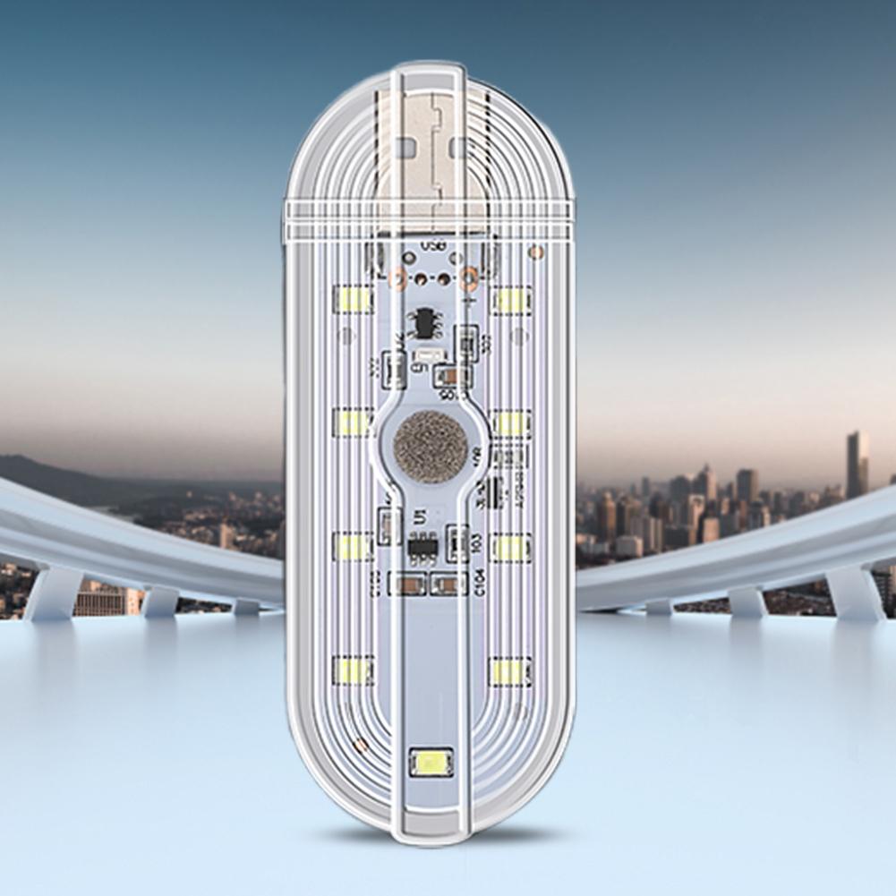 Car Roof Magnets Ceiling Lamp USB Rechargeable High Brightness Auto Reading Lamp