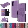 Embossing Print Flip Wallet Leather Case For Samsung Galaxy A72 A52 A52S A42 A32 A22 A22S A12 A71 A51 A41 A31 A21 A21S A11 Cover
