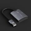 USB Multi-Functional High-Speed Card Reader: TF, XD, Type-C, Aluminum Alloy