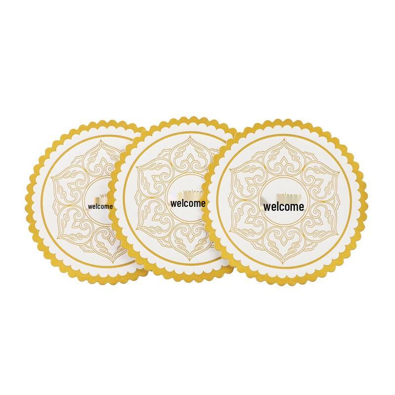 Mudisi Disposable Promotional Paper Coasters for Hotels