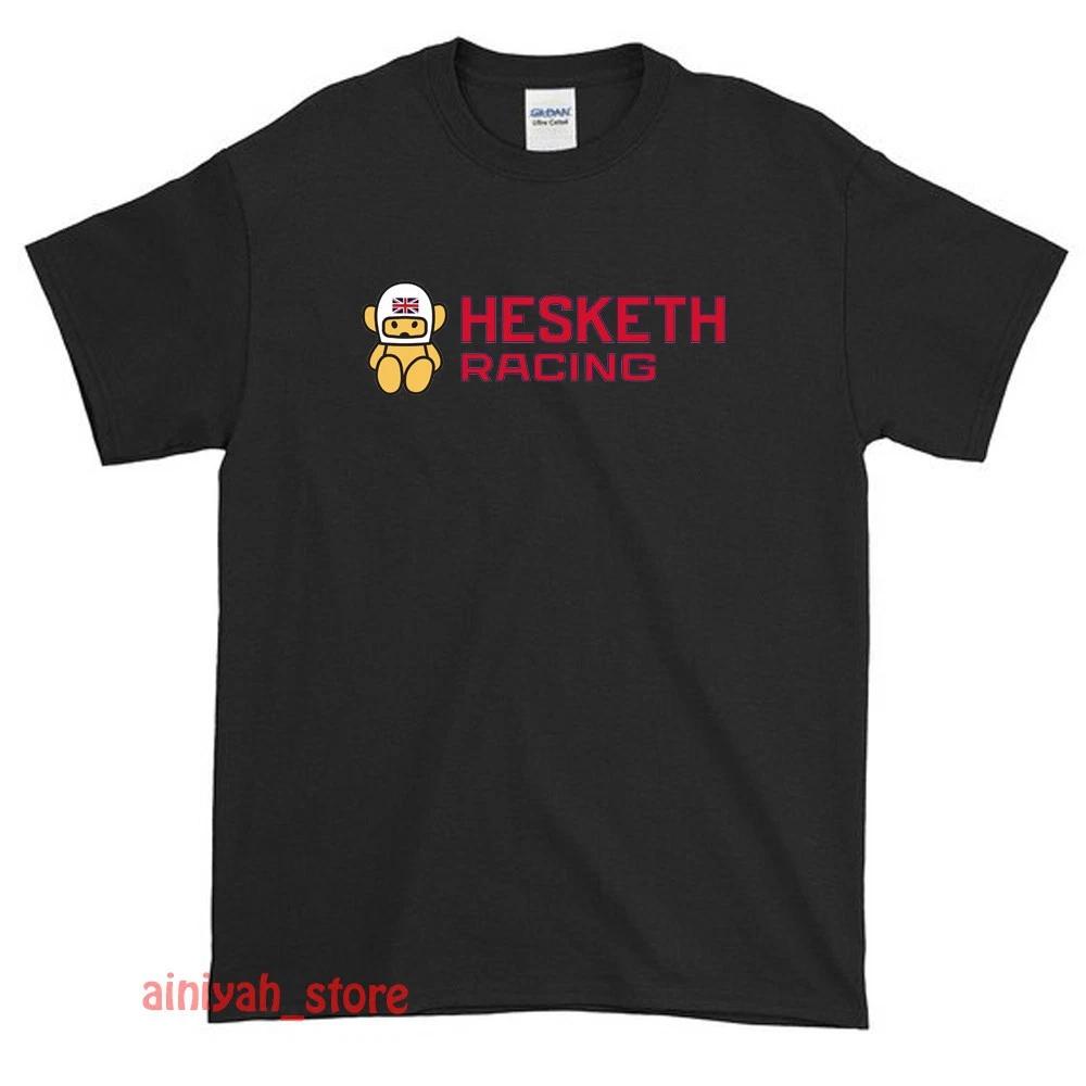 New Hesketh Racing Logo Men s Funny T shirt USA Size S-XXL 2XL