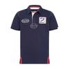 Lazy Jacks Boys Back Print Short-Sleeved Rugby Polo Shirt