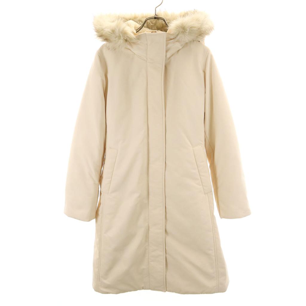 UNIQLO hybrid down coat S Ivory Women Used