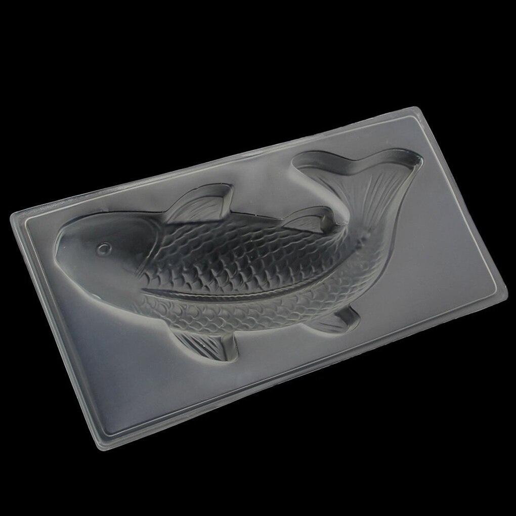 28x17.5cm 3D Koi Fish Shape Plastic Cake Chocolate Jelly Mould Mold DIY Molds Baking Tools Decorations