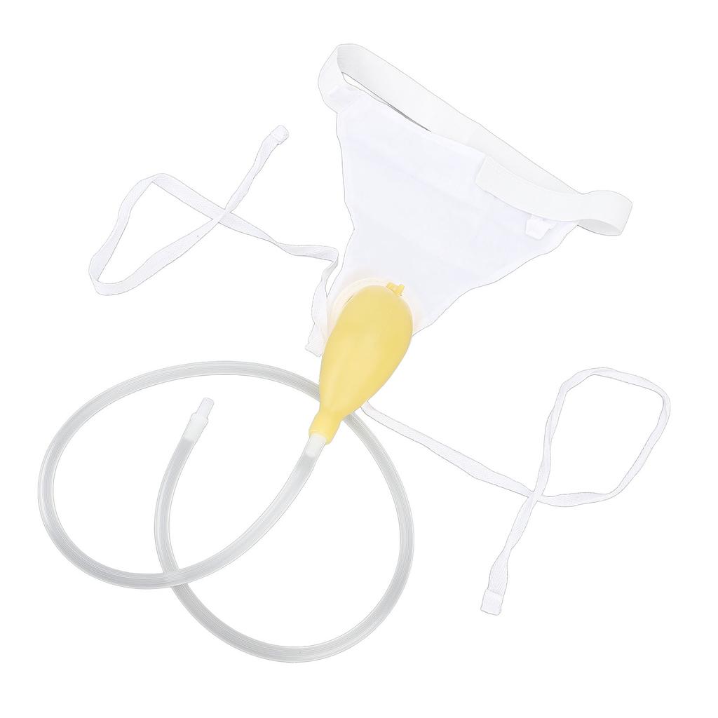 Urinary Collection System Leakproof Reusable 1000ml Capacity Latex Wearable Collection Urinal for Men Use