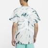 Air Jordan Tie-Dye Print Loose Knit Short Sleeve T-shirt Men Tops Pine-Green DQ3903-101