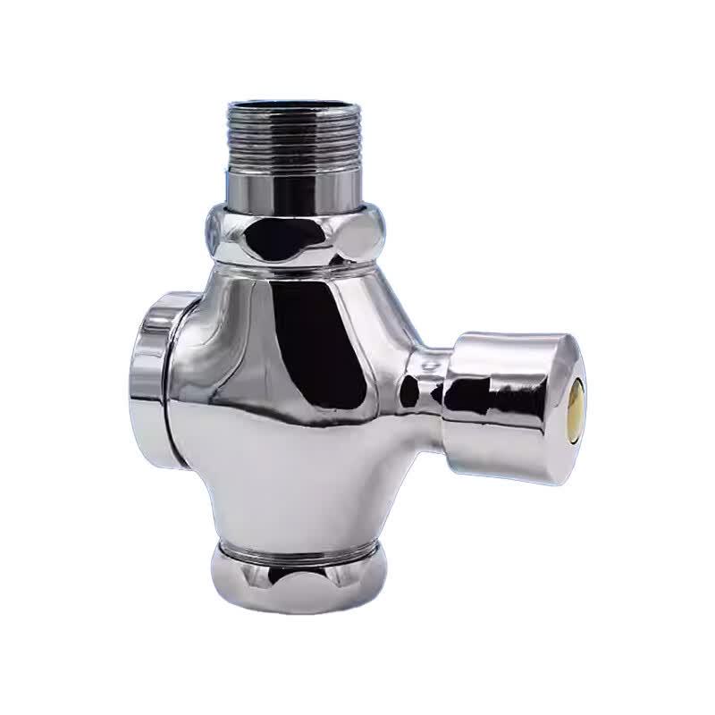 Hand-Press Toilet Flush Valve