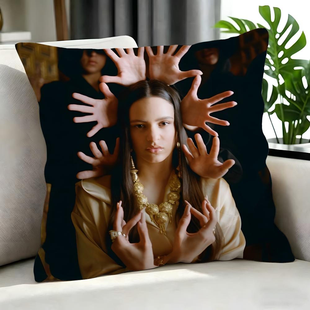 Singer RROSALIA Spanish singer Cushion Cover Cushion Cover Set Pcs x x x Pillowcase Decorative Sofa Home Decor