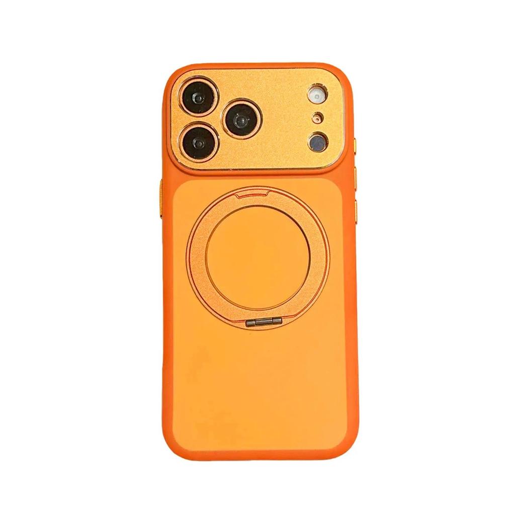 Non-Yellowing Magnetic Rotating Stand for iPhone 17 Air/16 Pro Max/15/14 Case